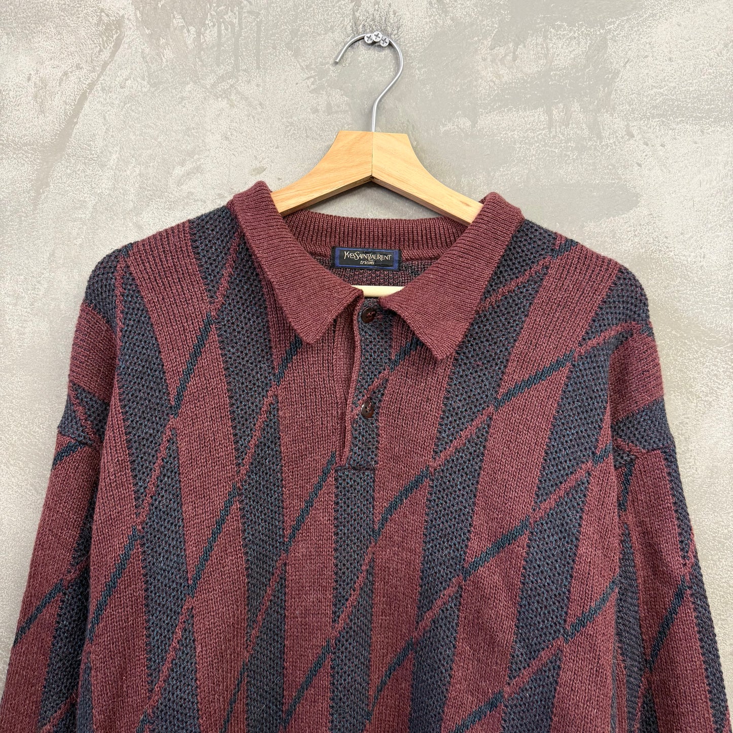 90's Yves Saint Laurent ウールセーター イヴサンローラン