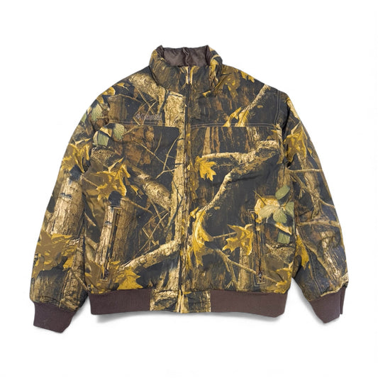 COLUMBIA リアルツリー リバーシブル ダウンジャケット