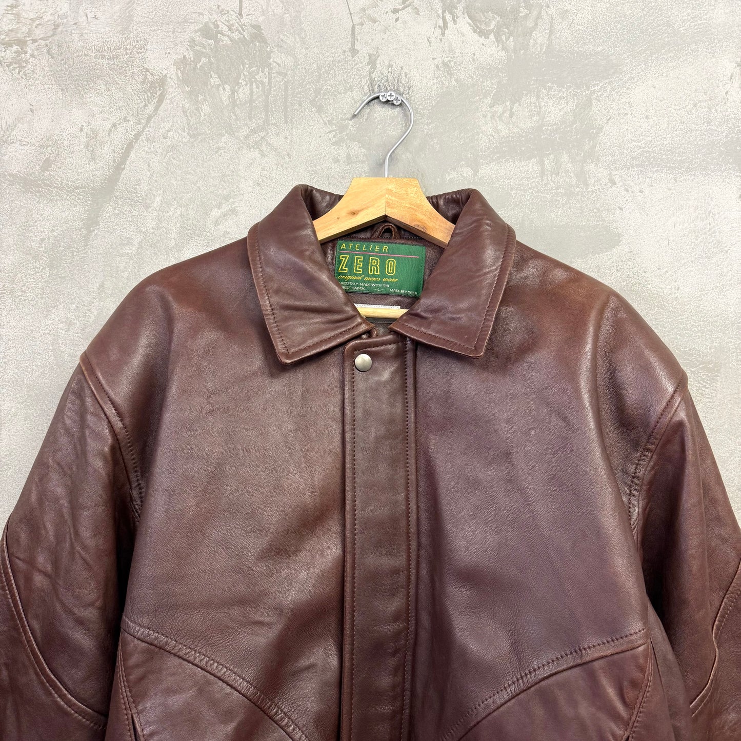 ATLIER ZERO A2 レザージャケット アトリエゼロ ファー付き