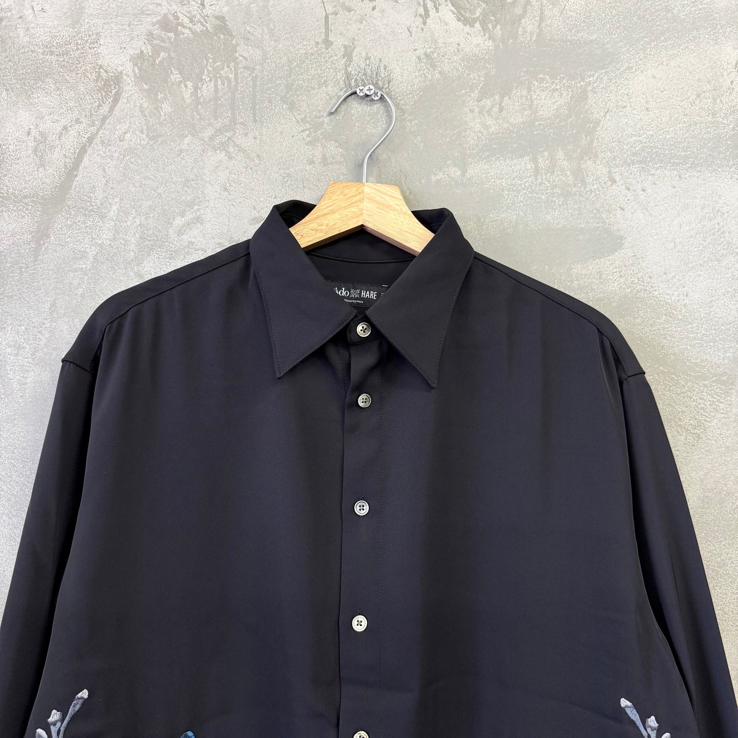 ADO × HARE ローズ刺繍シャツ 完全受注販売品