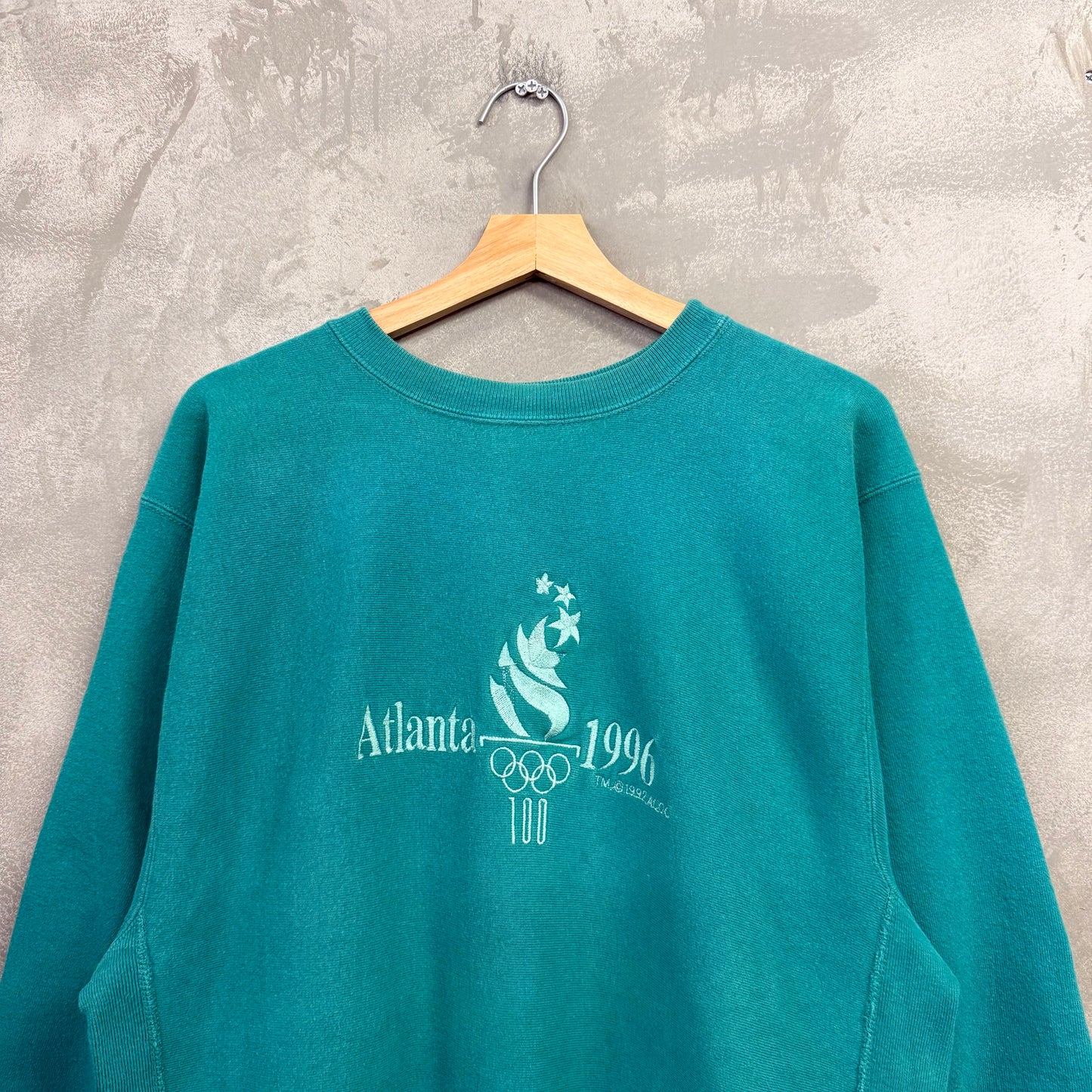 90's USA製 champion リバースウィーブスウェット アトランタ五輪