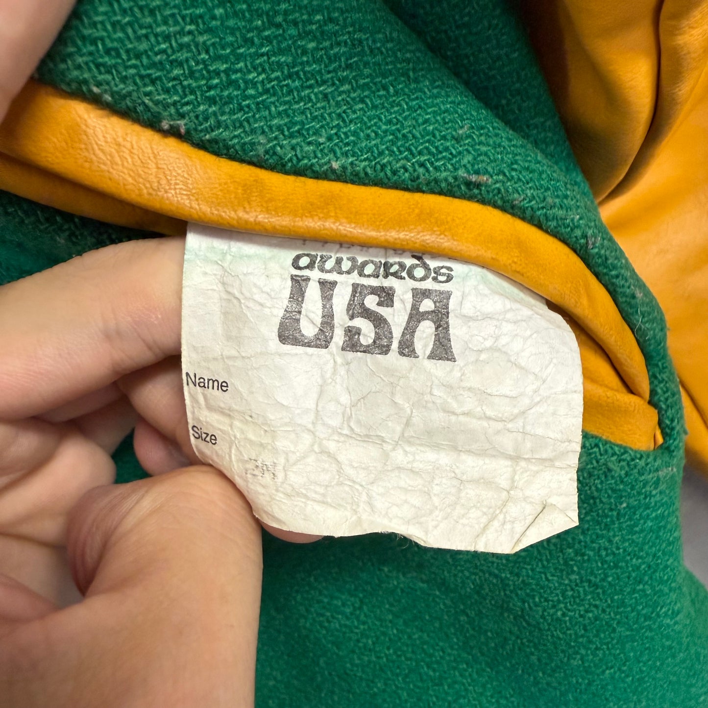 90's awaros USA USA製 STADIUM JKT