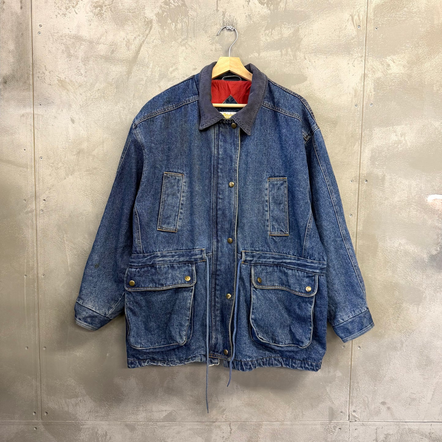 90's fingerhut fashions デニム カバーオール 中綿入り ハンティングジャケット