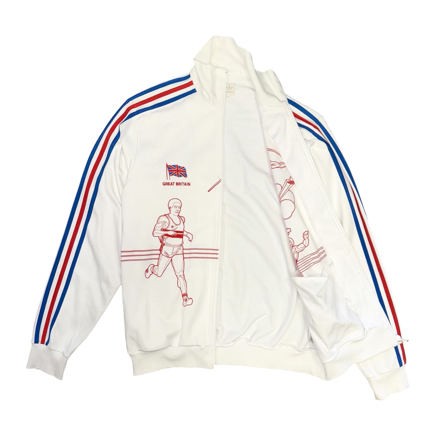 00's adidas GREAT BRITAIN TRACK  JKT