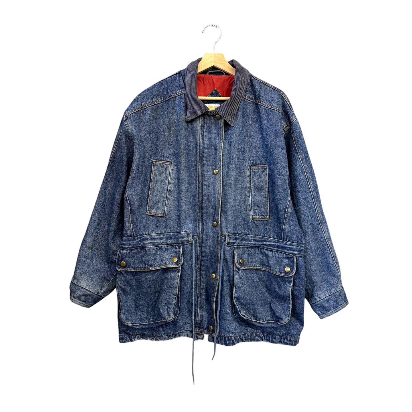 90's fingerhut fashions デニム カバーオール 中綿入り ハンティングジャケット