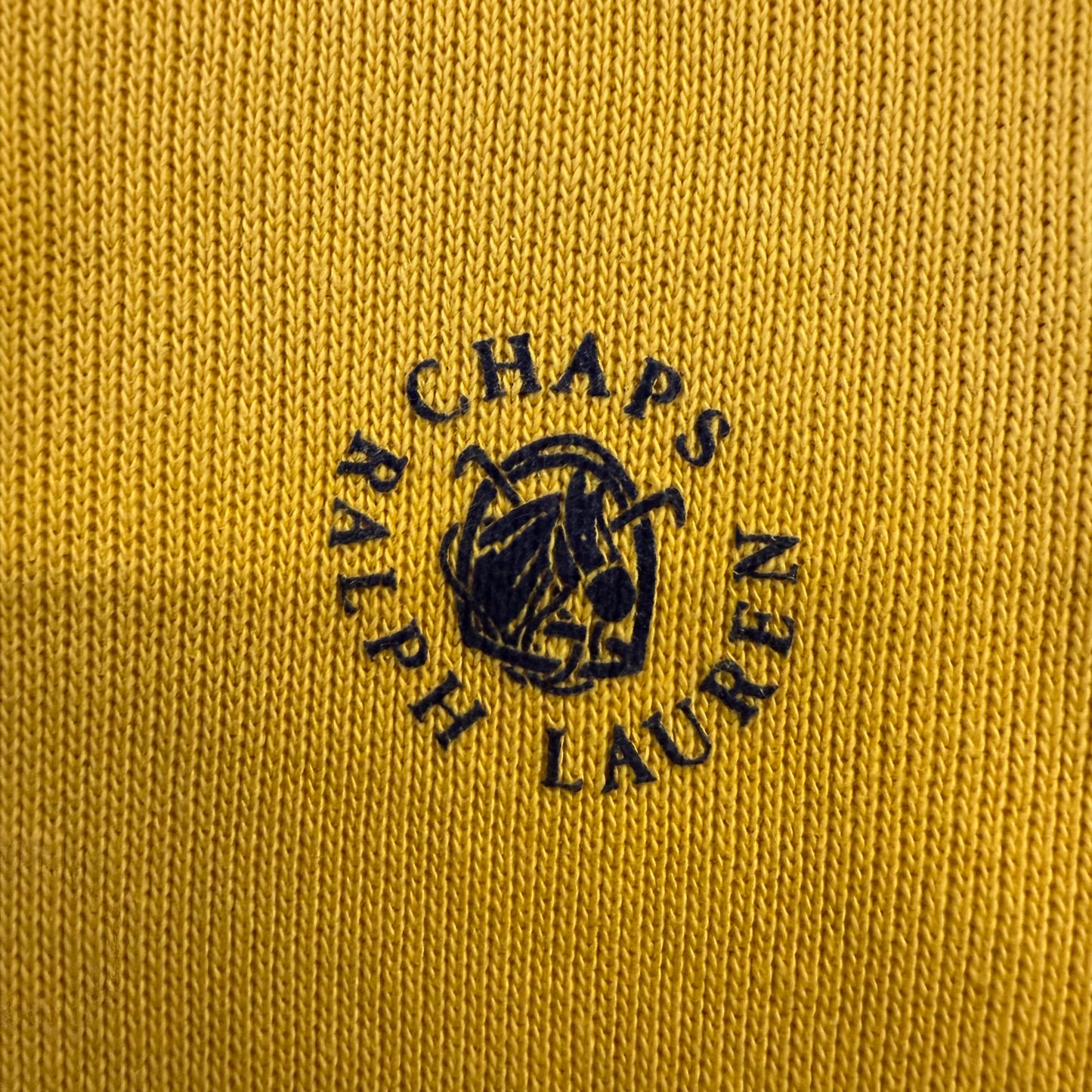 80's CHAPS RALPH LAUREN コットン セーター ポロシャツ