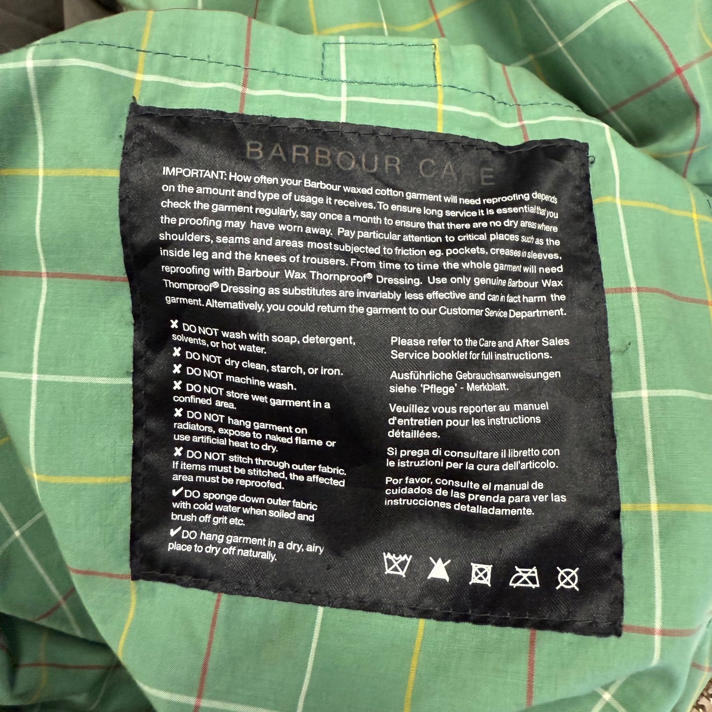 BARBOUR オイルドジャケット バブアー ブルガリア製