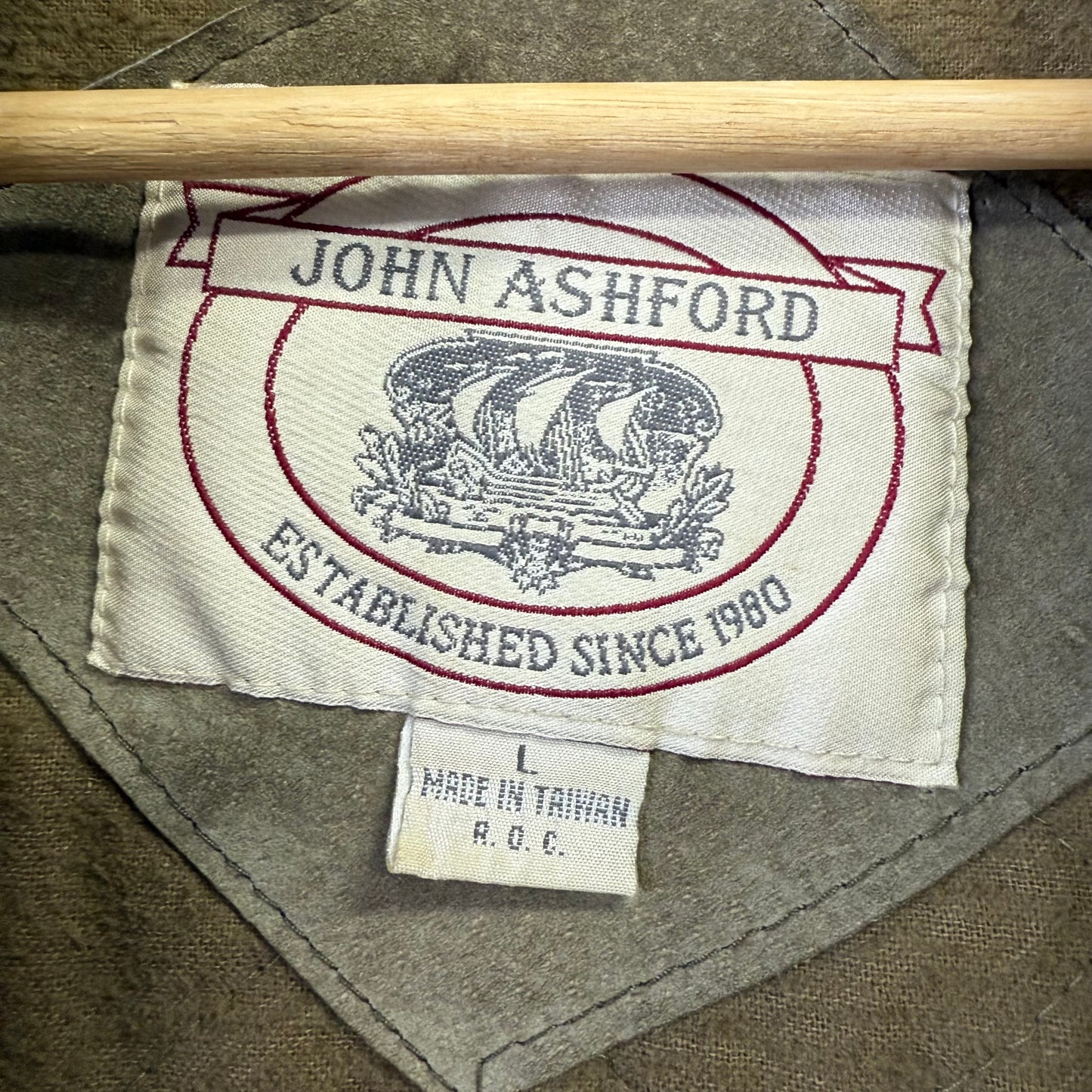 JOHN ASHFORD スエードレザー ジャケット