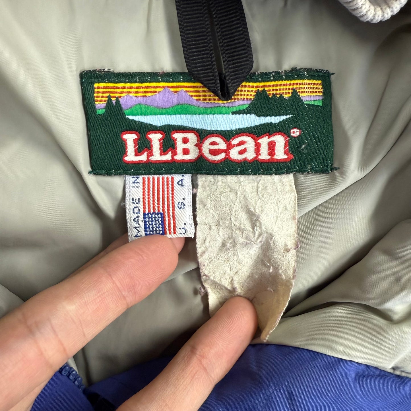 80's USA製 L.L.BEAN マウンテンパーカー エルエルビーン