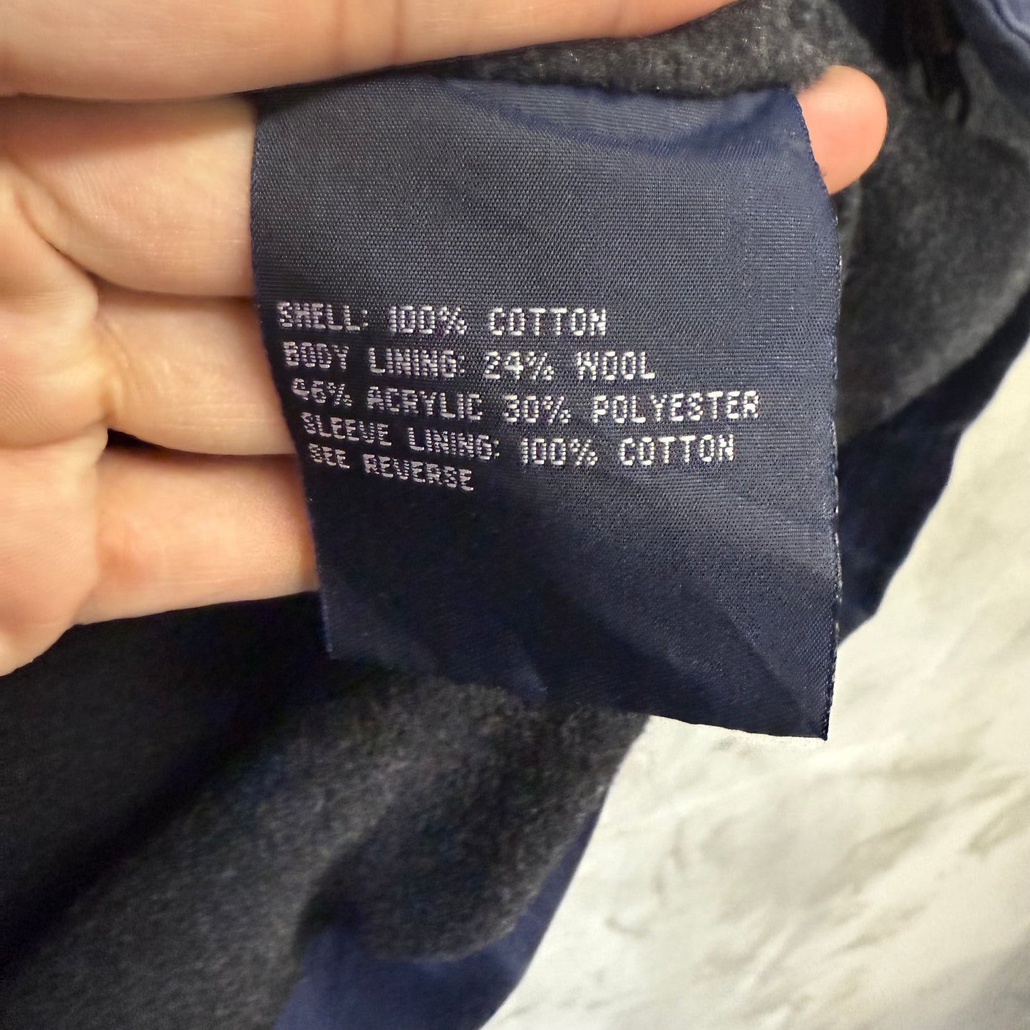 90's POLO by RALPH LAUREN オイルドジャケット コーデュロイ襟