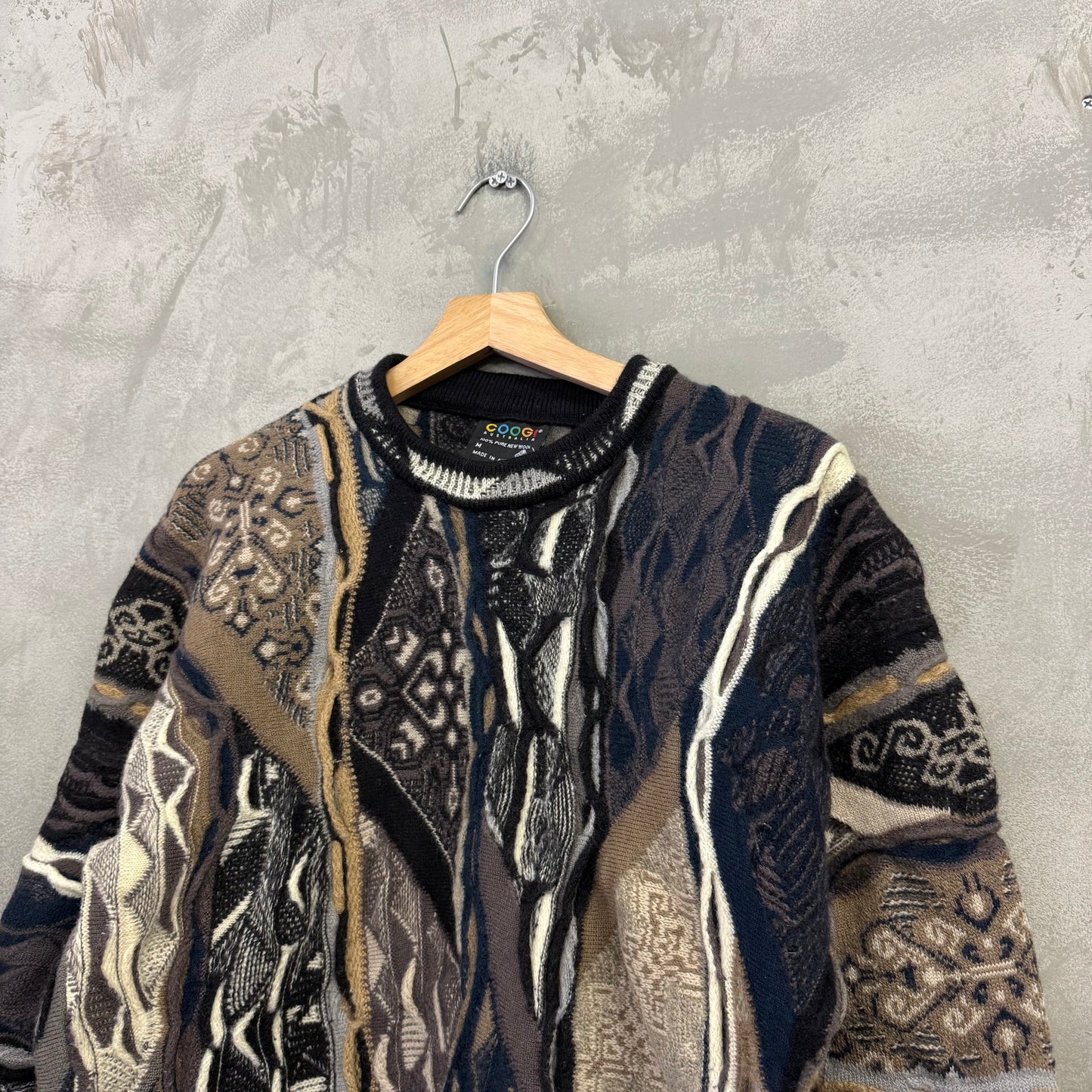 COOGI オーストラリア製 3D ニットセーター クージー