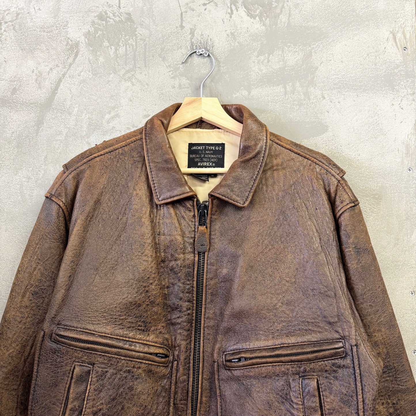 AVIREX G2 レザージャケット フライトジャケット
