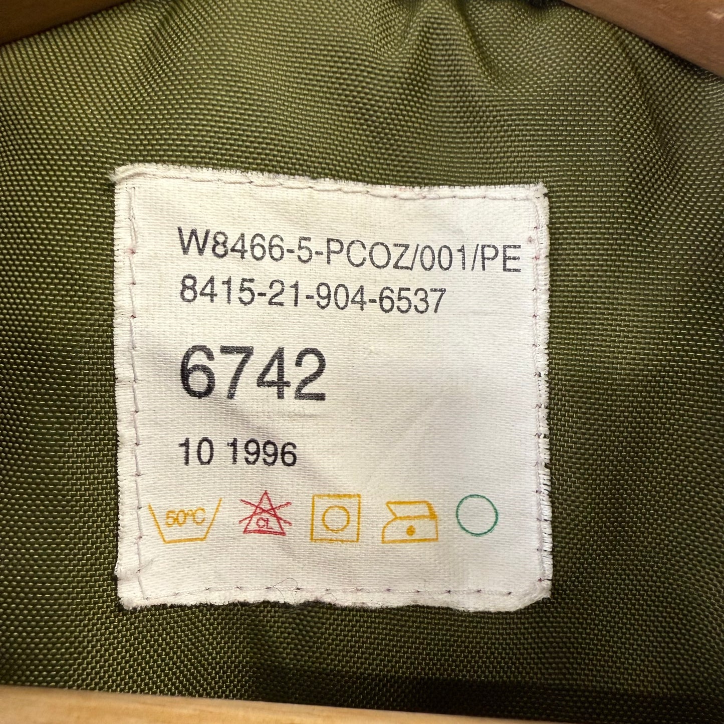 90's カナダ軍 コールドウェザー フィールド ジャケット 中綿 ミリタリー