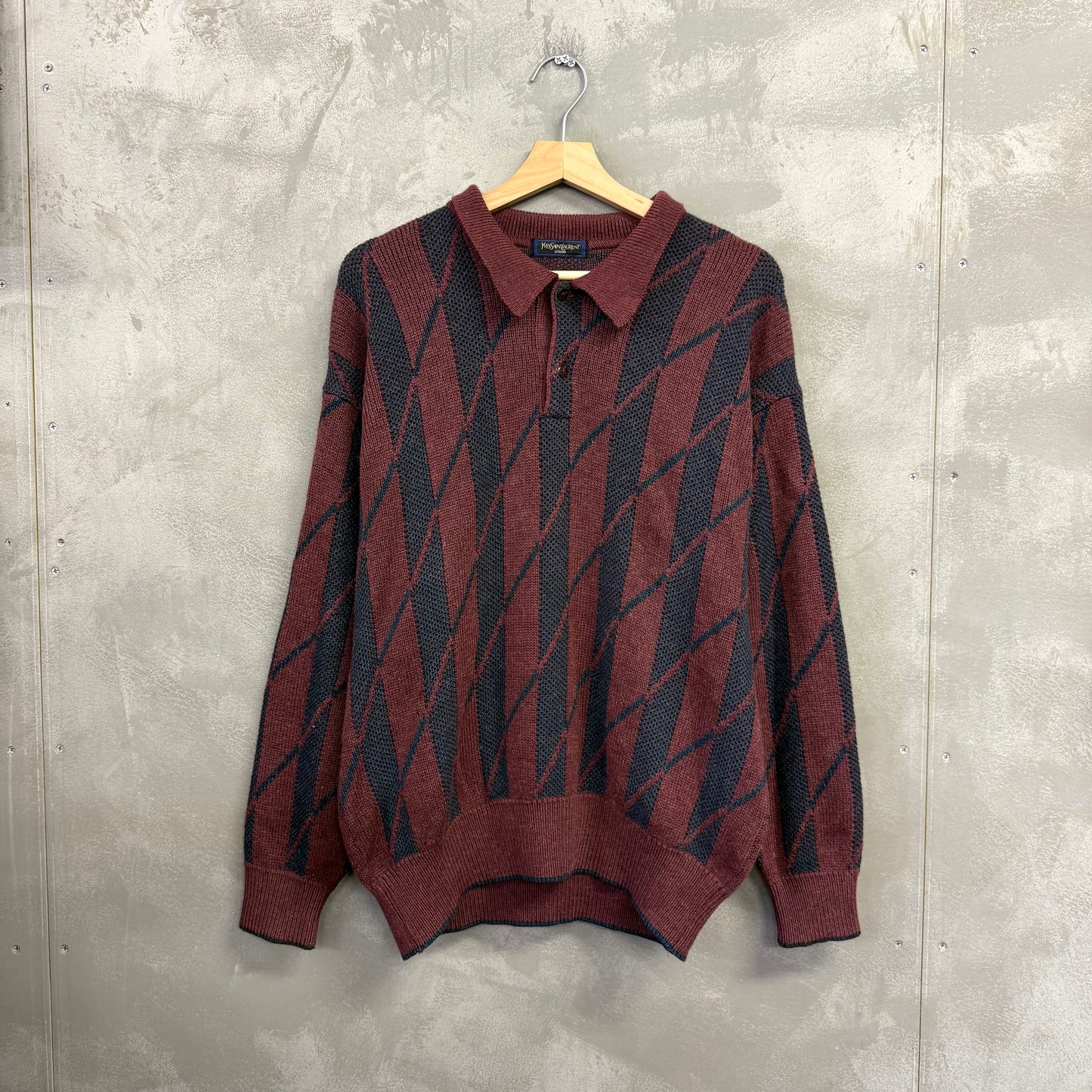 90's Yves Saint Laurent ウールセーター イヴサンローラン