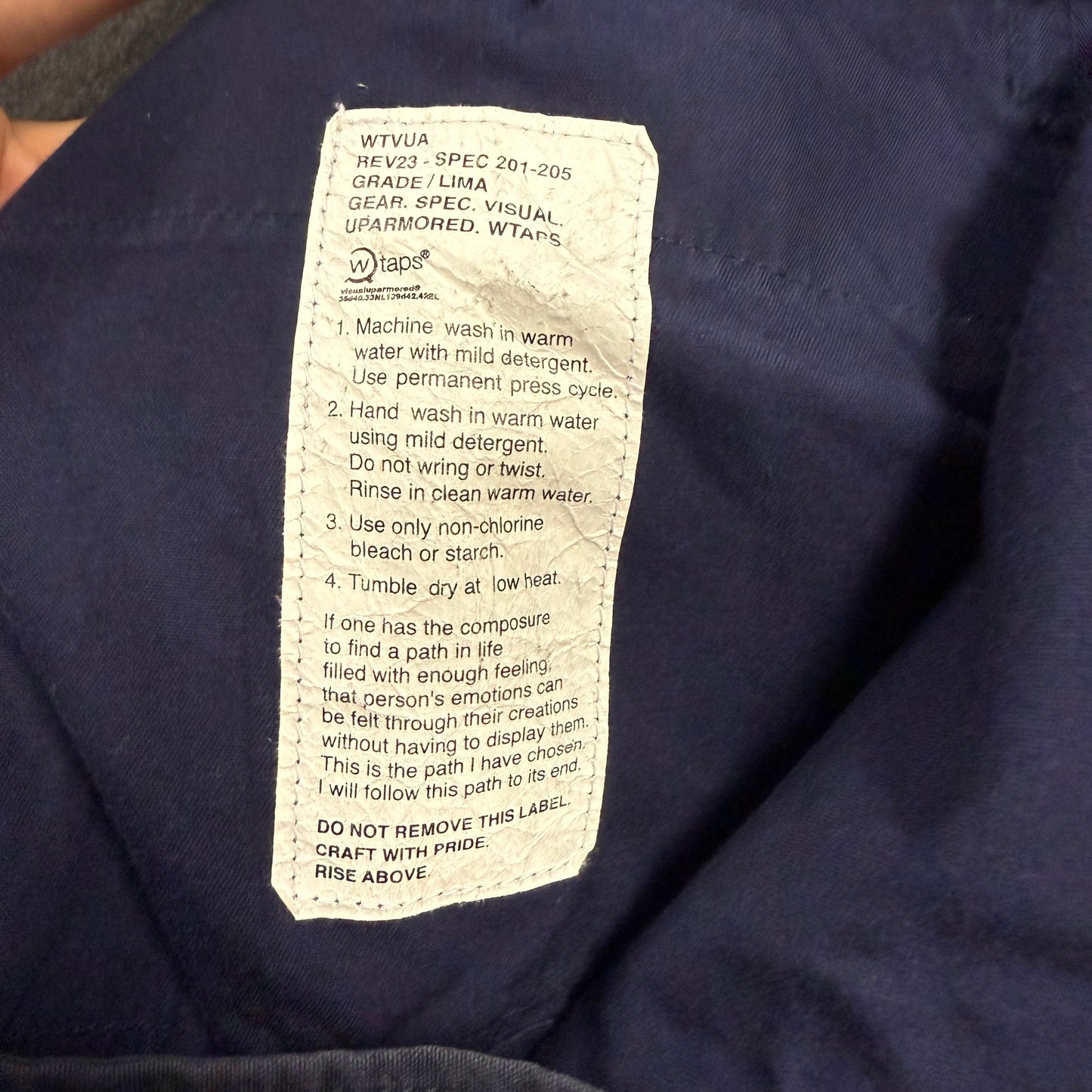 W TAPS trousers fatigue pants ファティーグパンツ カーゴパンツ