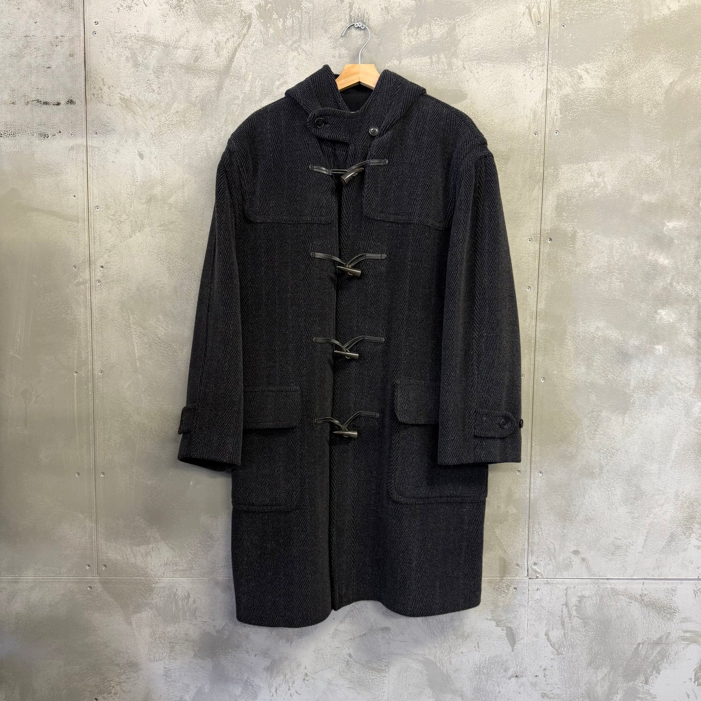 Gloverall 英国製 ダッフルコート ヘリンボーン グローバーオール