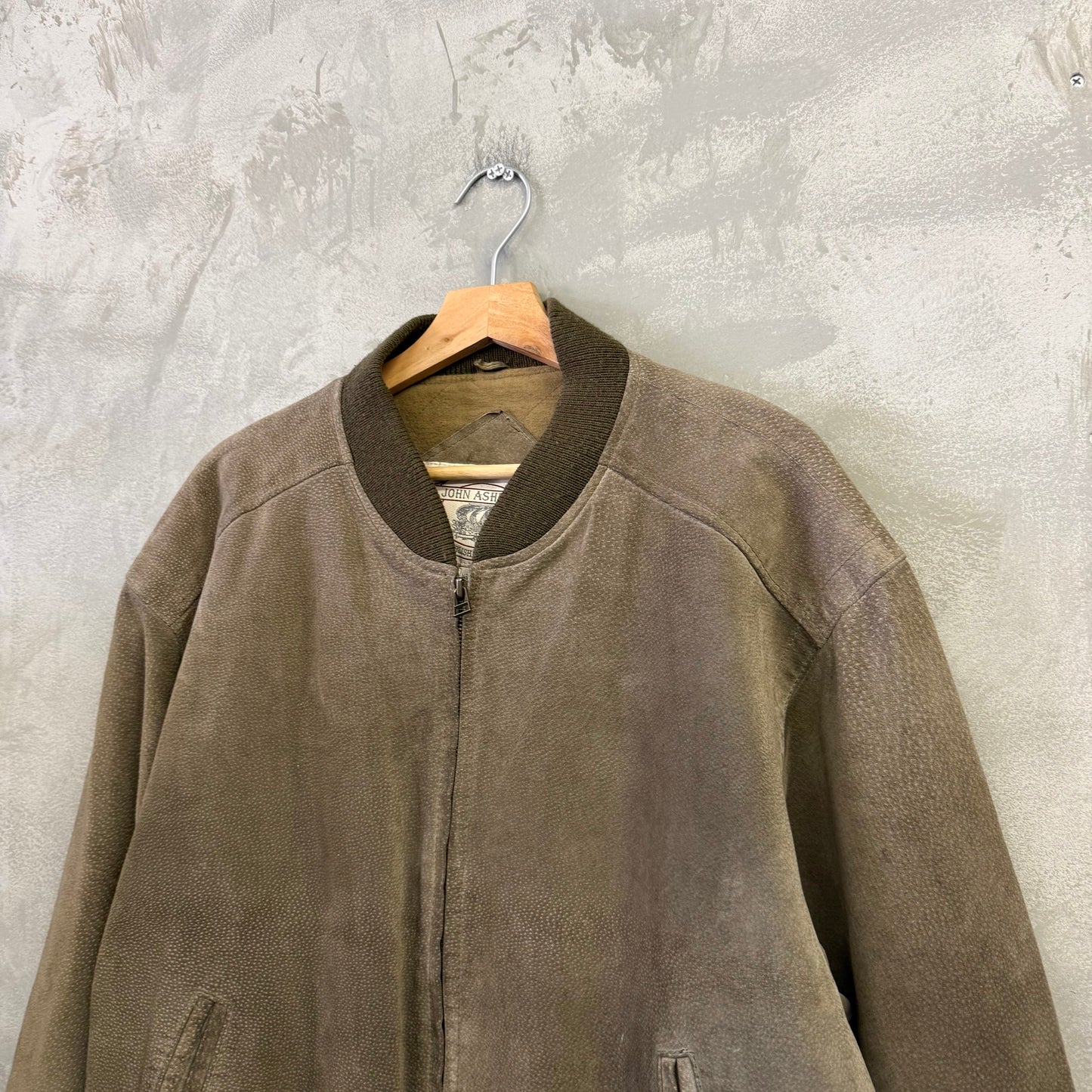 JOHN ASHFORD スエードレザー ジャケット