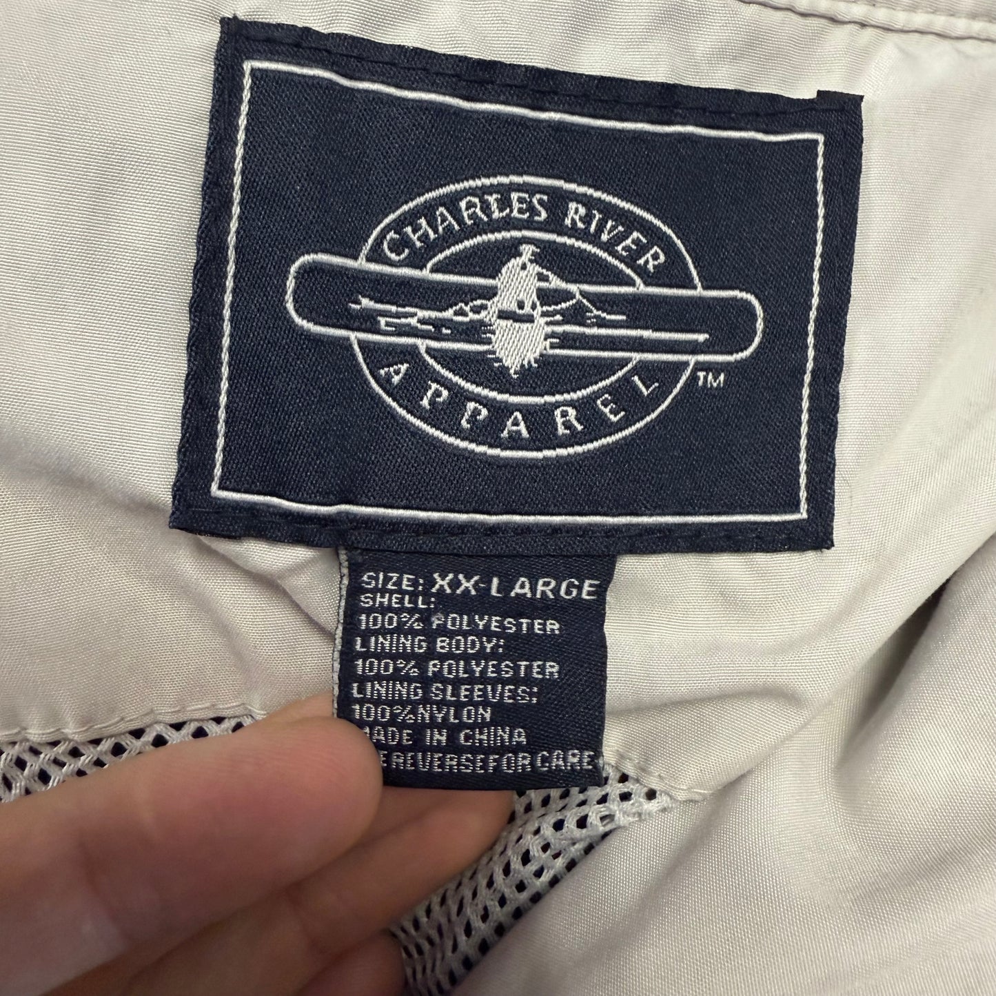 CHARLES RIVER ナイロン プルオーバー ジャケット アノラック