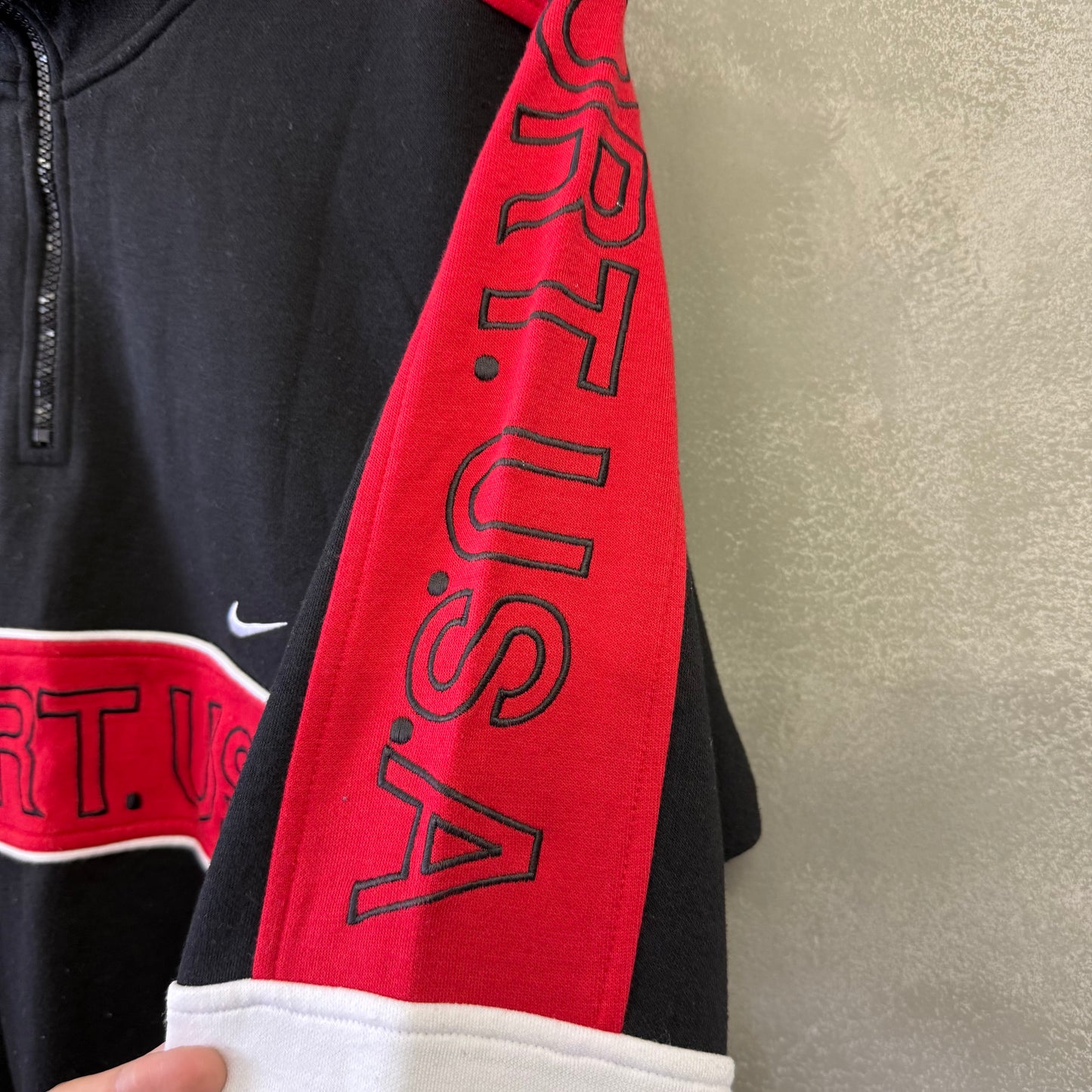 90's NIKE ハーフジップ スウェット トレーナー ナイキ