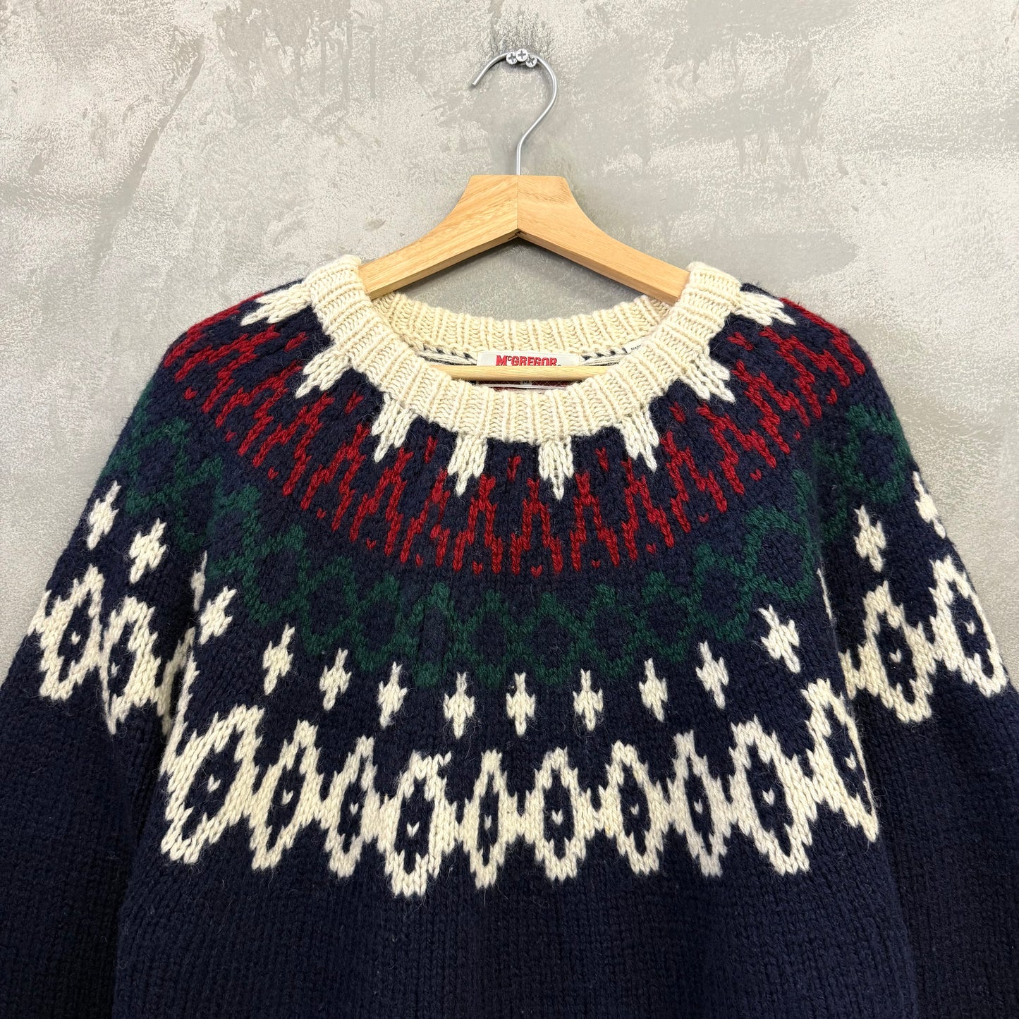 90's mcgregor ウールニット セーター マックレガー