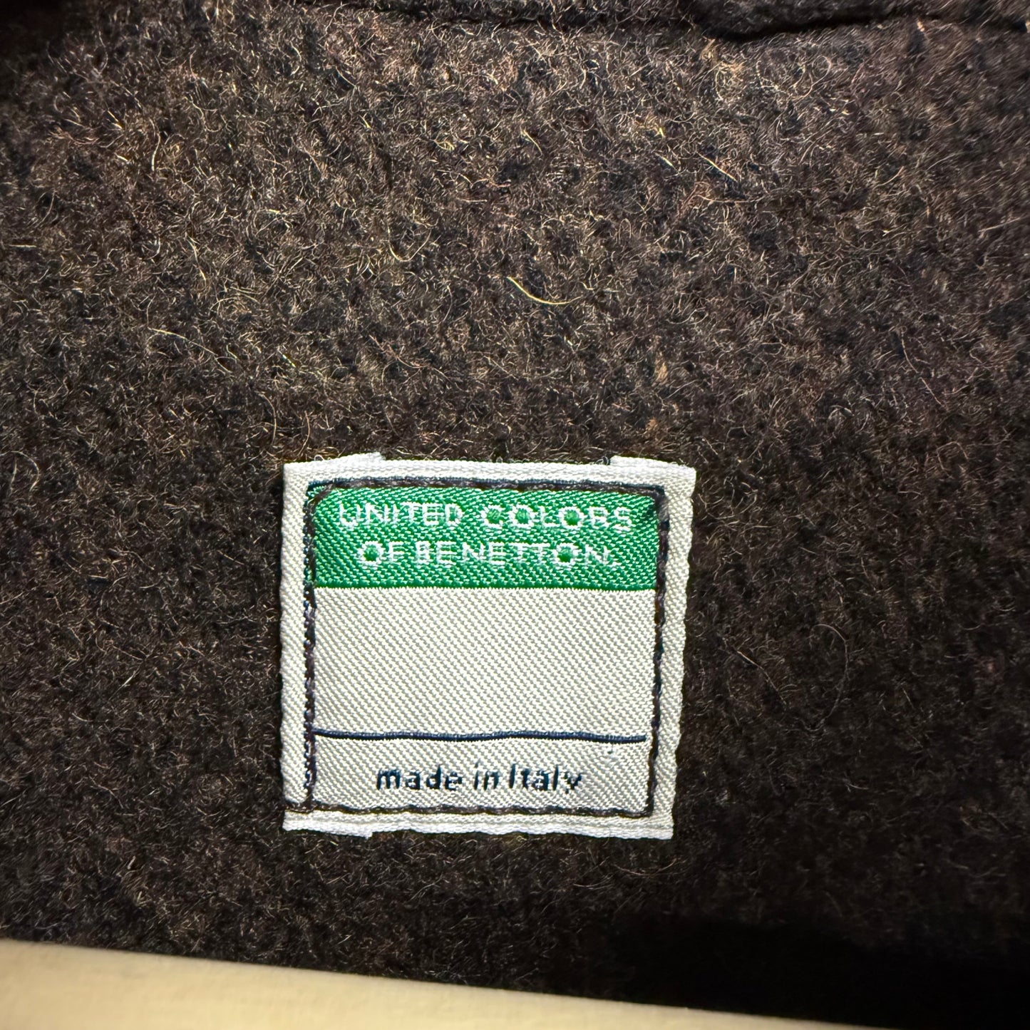 UNITED COLORS OF BENETTON ウールジャケット イタリア製