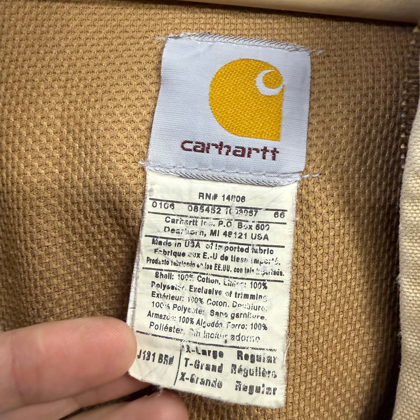 carhartt USA製 アクティブジャケット カーハート