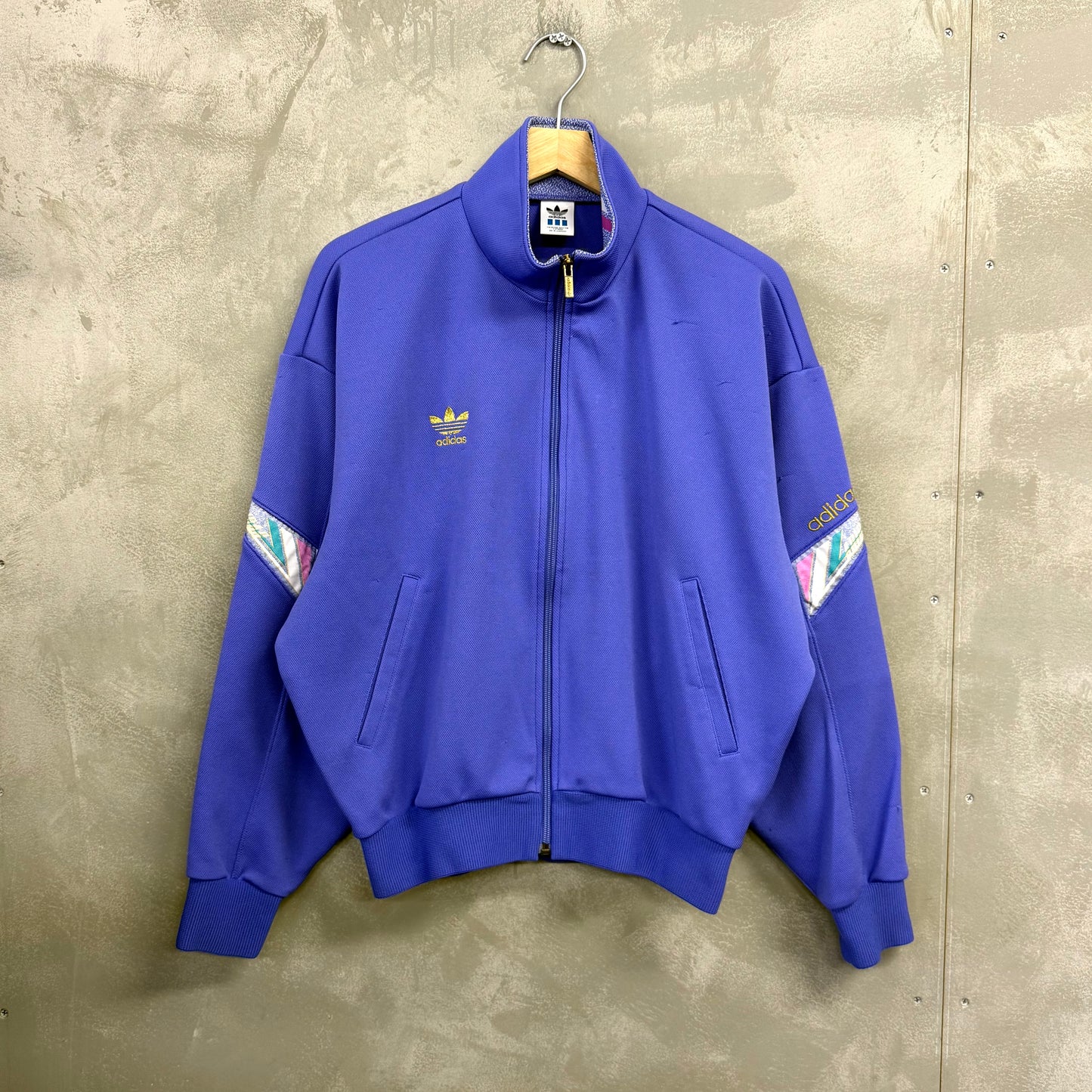 90's adidas トラックジャケット ジャージ デサント製
