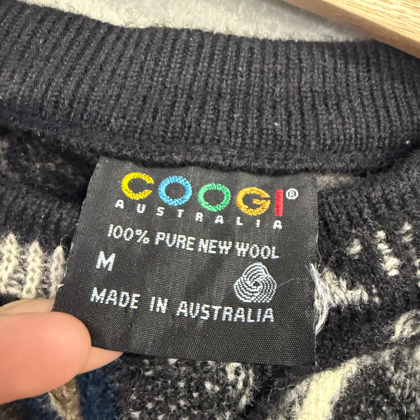 COOGI オーストラリア製 3D ニットセーター クージー