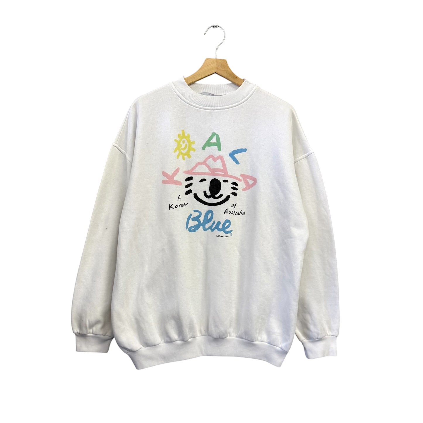 80's KOALA BLUE スウェット トレーナー オーストラリア製 動物