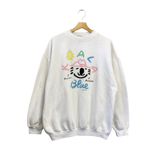 80's KOALA BLUE スウェット トレーナー オーストラリア製 動物