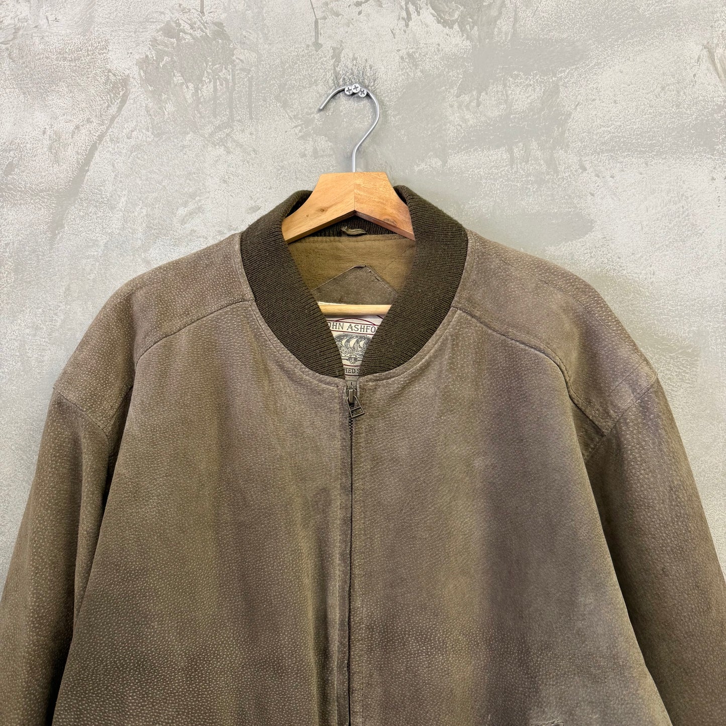 JOHN ASHFORD スエードレザー ジャケット