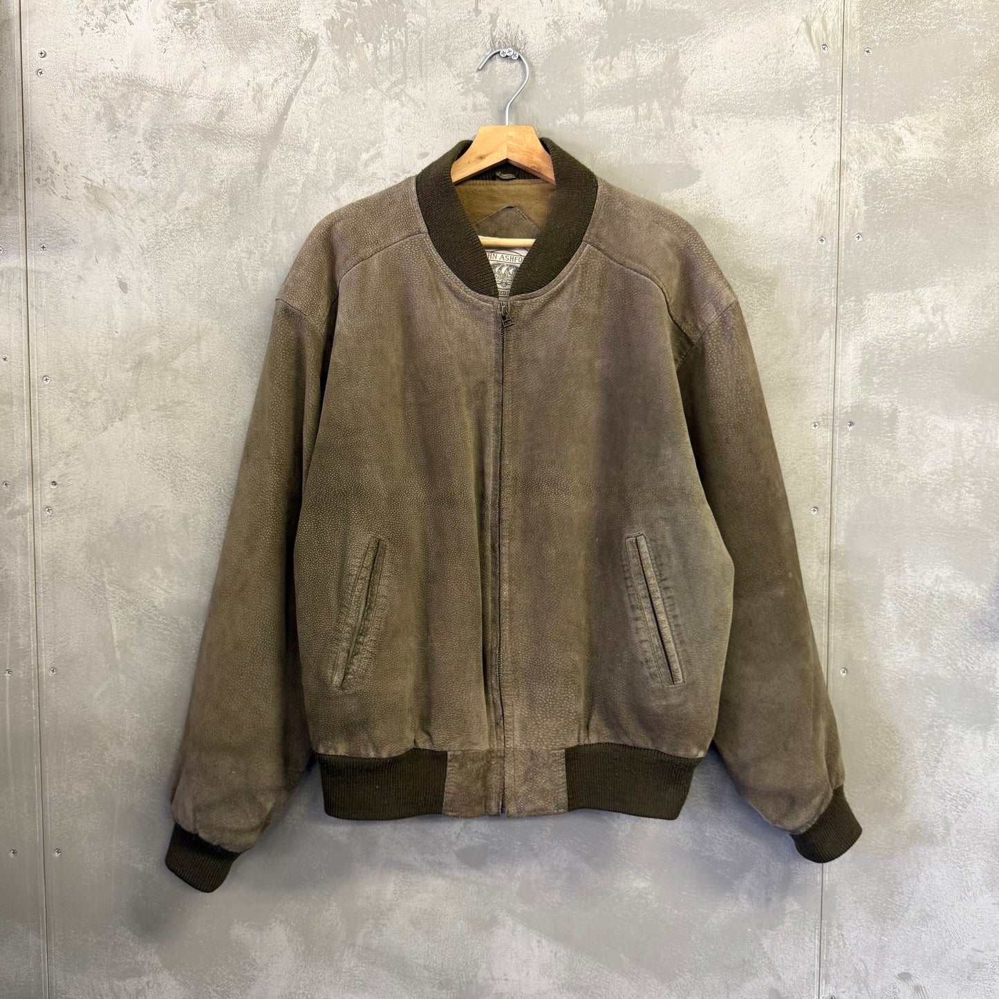 JOHN ASHFORD スエードレザー ジャケット