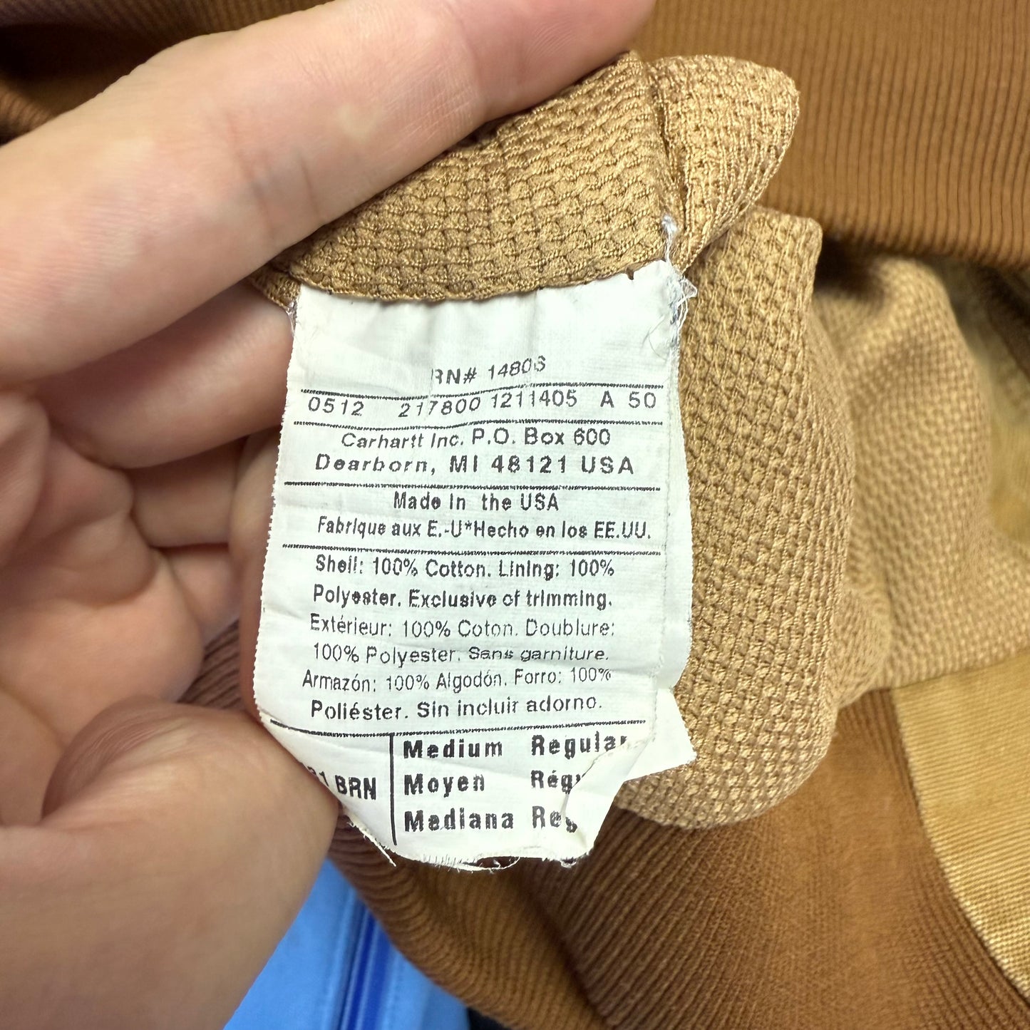 carhartt アクティブジャケット