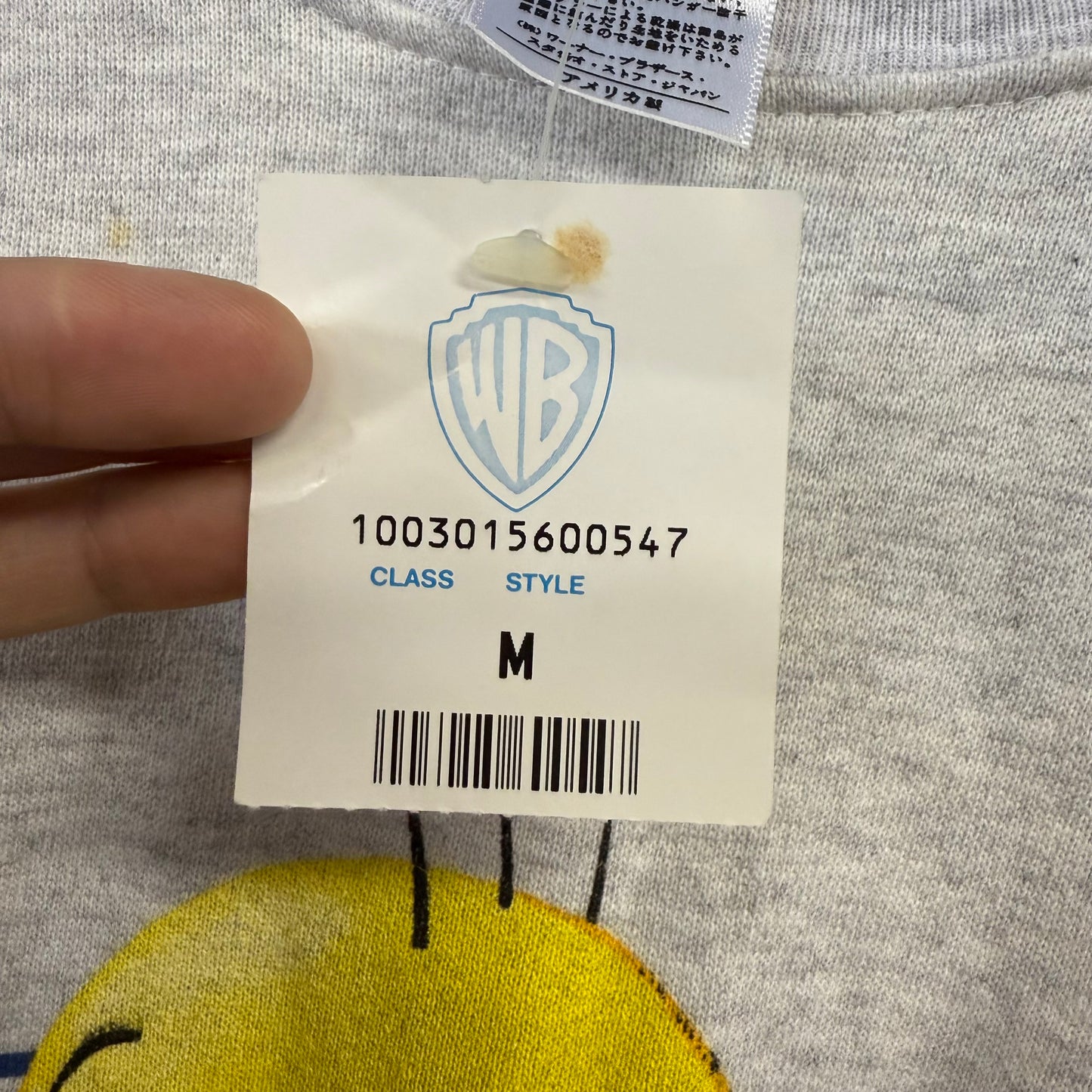 【新品未使用】90's USA製 ルーニーテューンズ トゥイーティー スウェットトレーナー