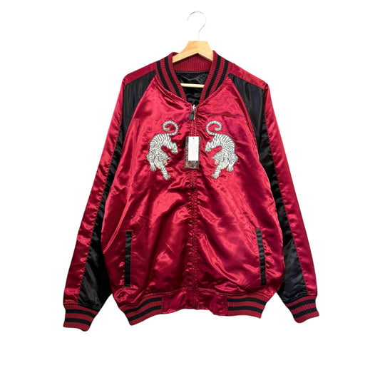 【新品未使用】SEKU リバーシブル スカジャン 和柄 虎 龍 日本