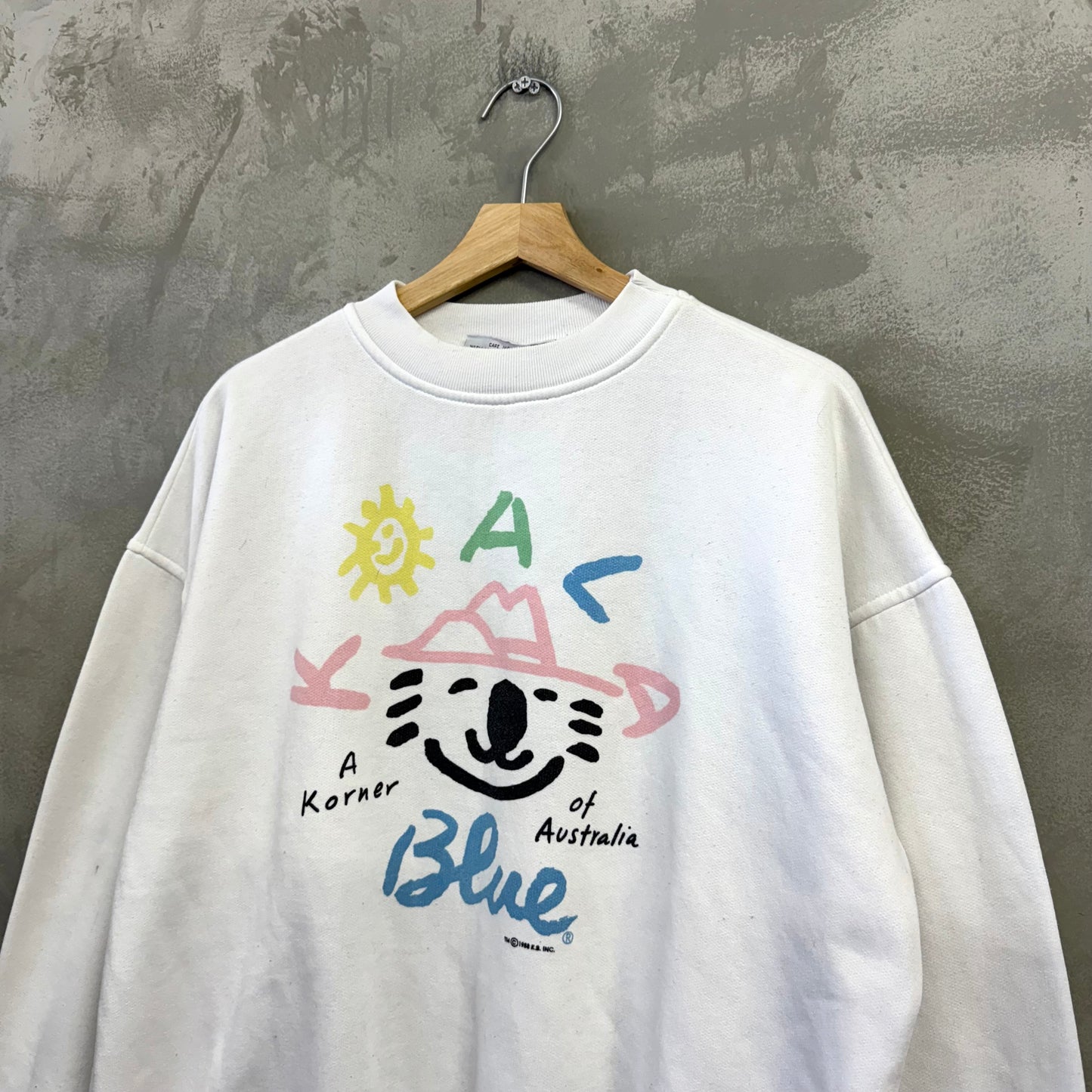 80's KOALA BLUE スウェット トレーナー オーストラリア製 動物