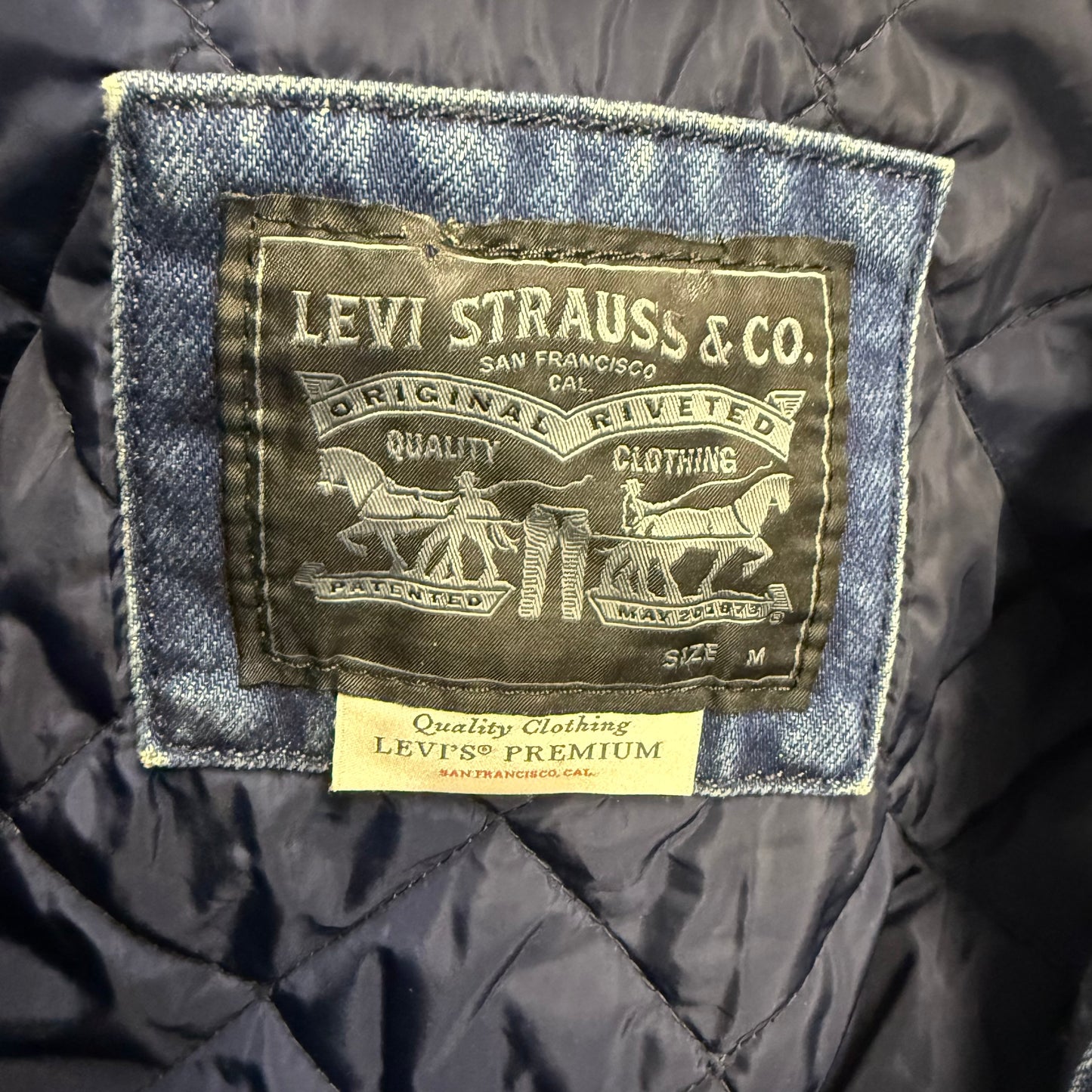 levi's ROWAN デニムボンバージャケット ブルゾン リーバイス