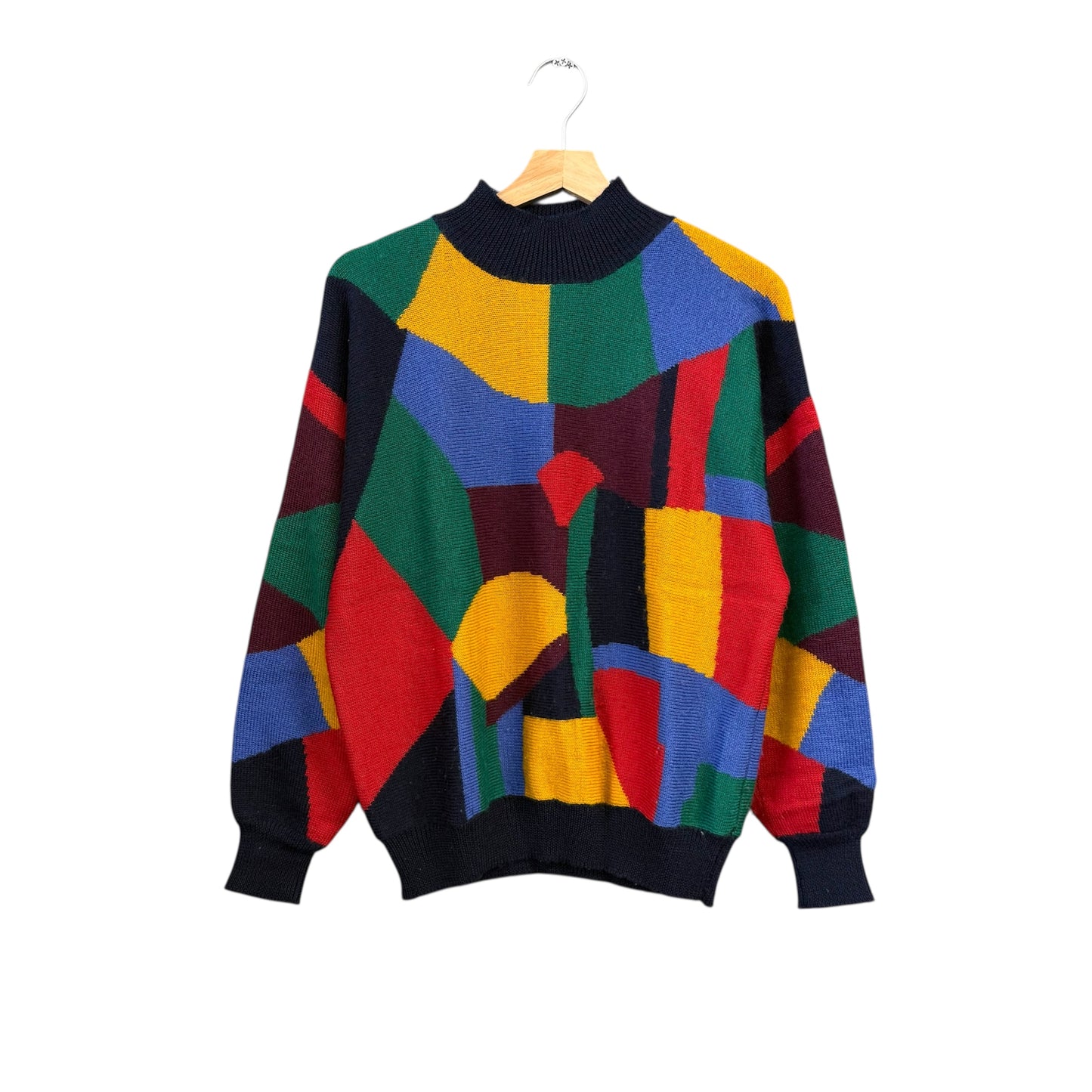 LES HALLES マルチカラー ウール セーター レアール