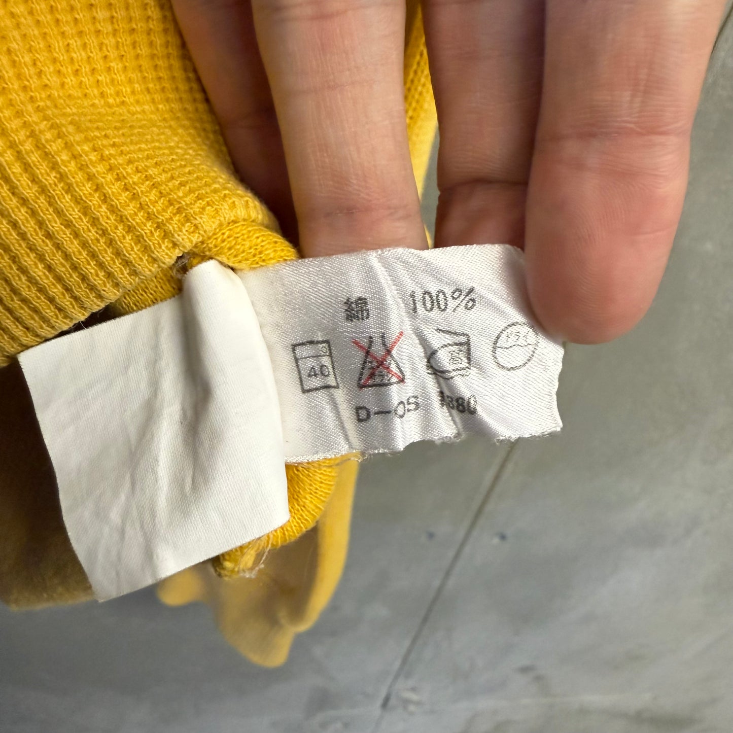 80's CHAPS RALPH LAUREN コットン セーター ポロシャツ