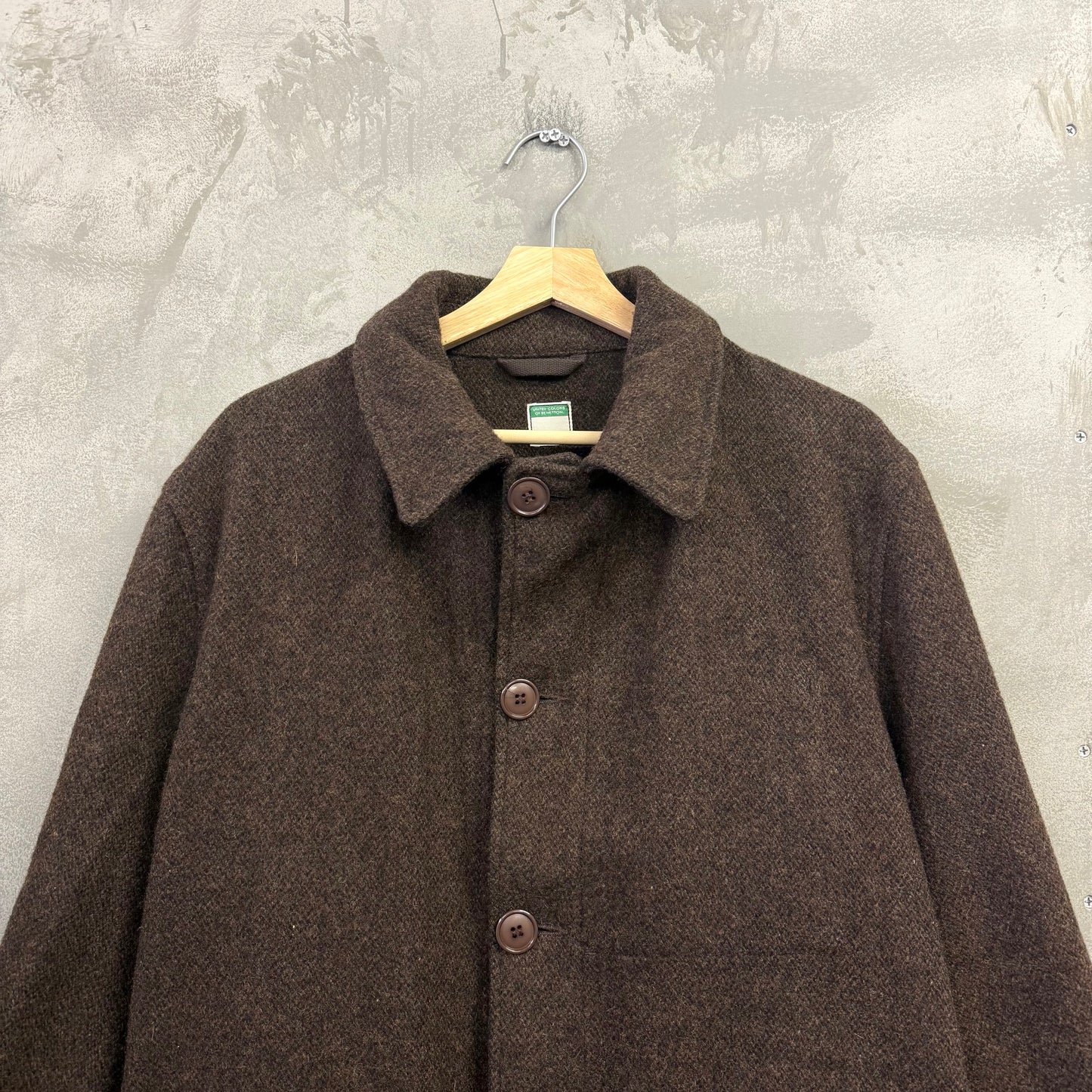 UNITED COLORS OF BENETTON ウールジャケット イタリア製