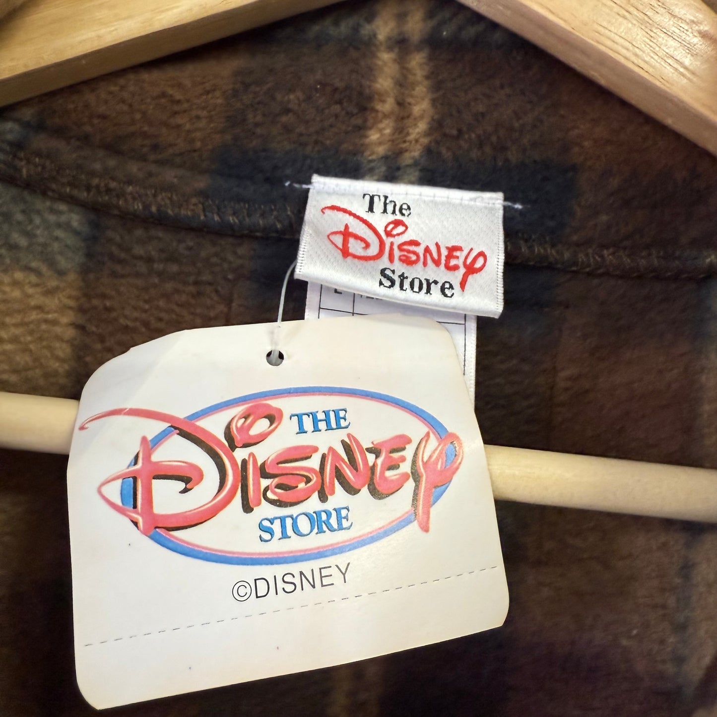 【新品】90's Disney store ハーフジップ フリース