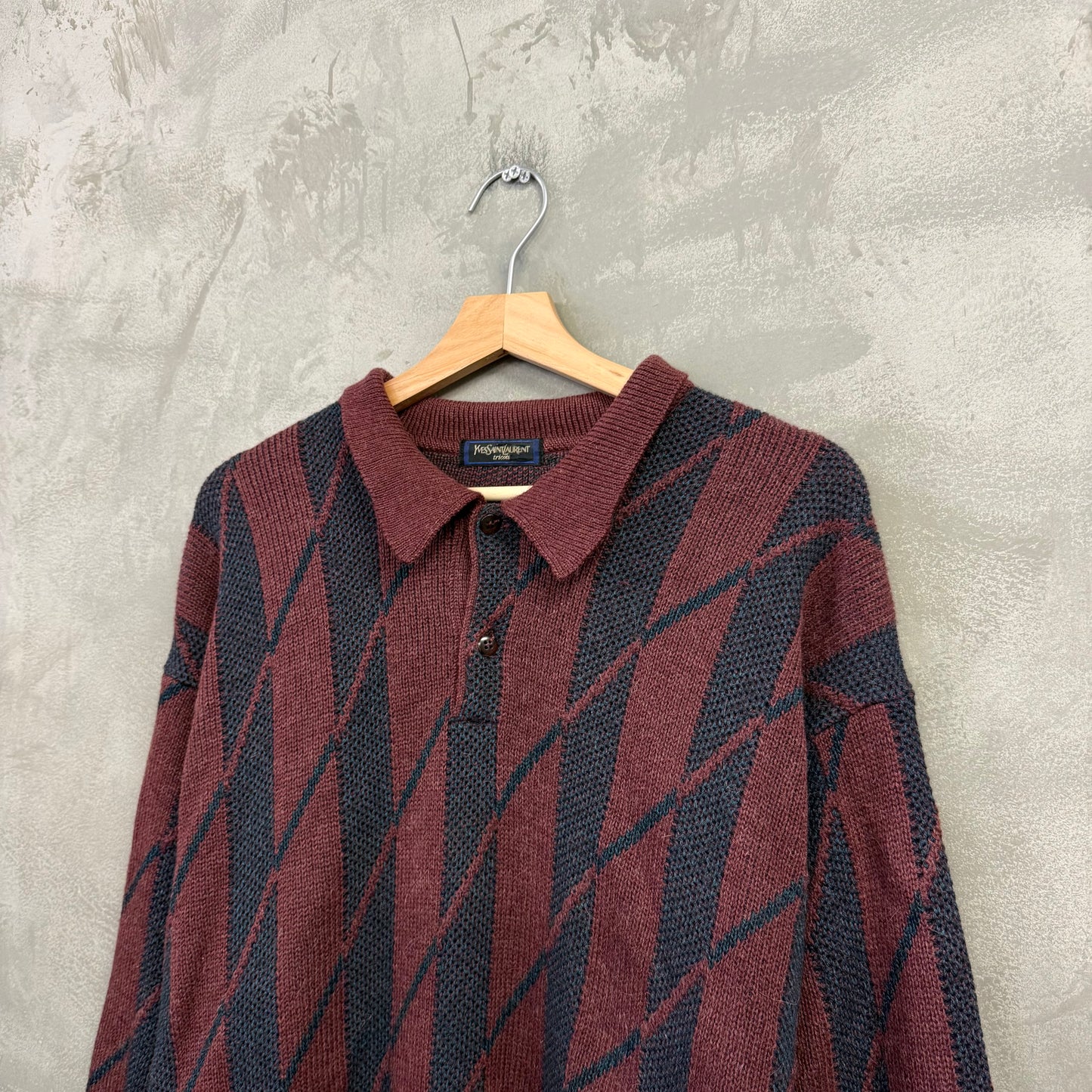 90's Yves Saint Laurent ウールセーター イヴサンローラン