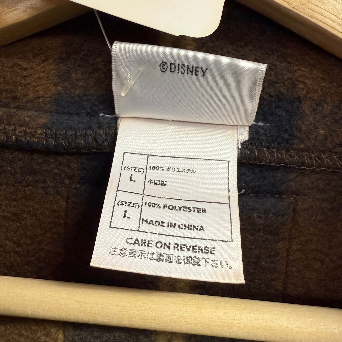 【新品】90's Disney store ハーフジップ フリース