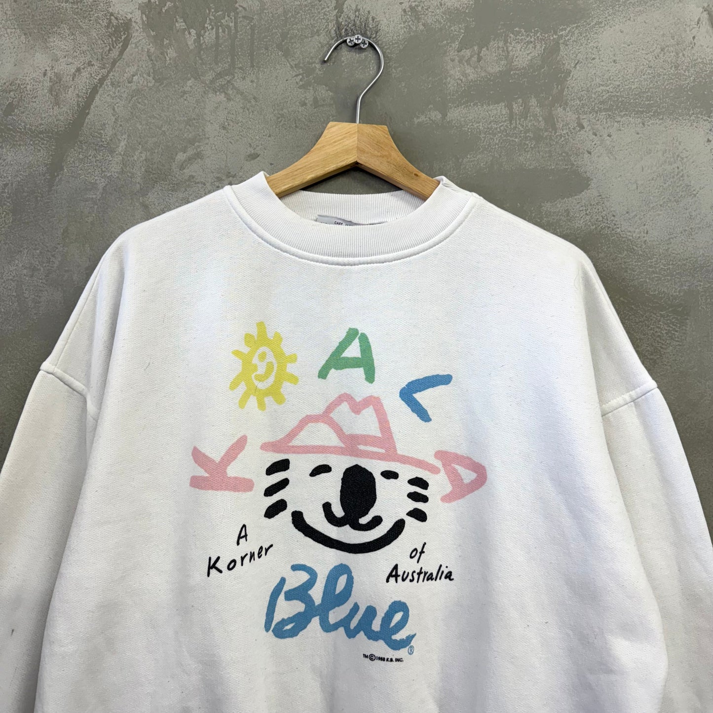 80's KOALA BLUE スウェット トレーナー オーストラリア製 動物