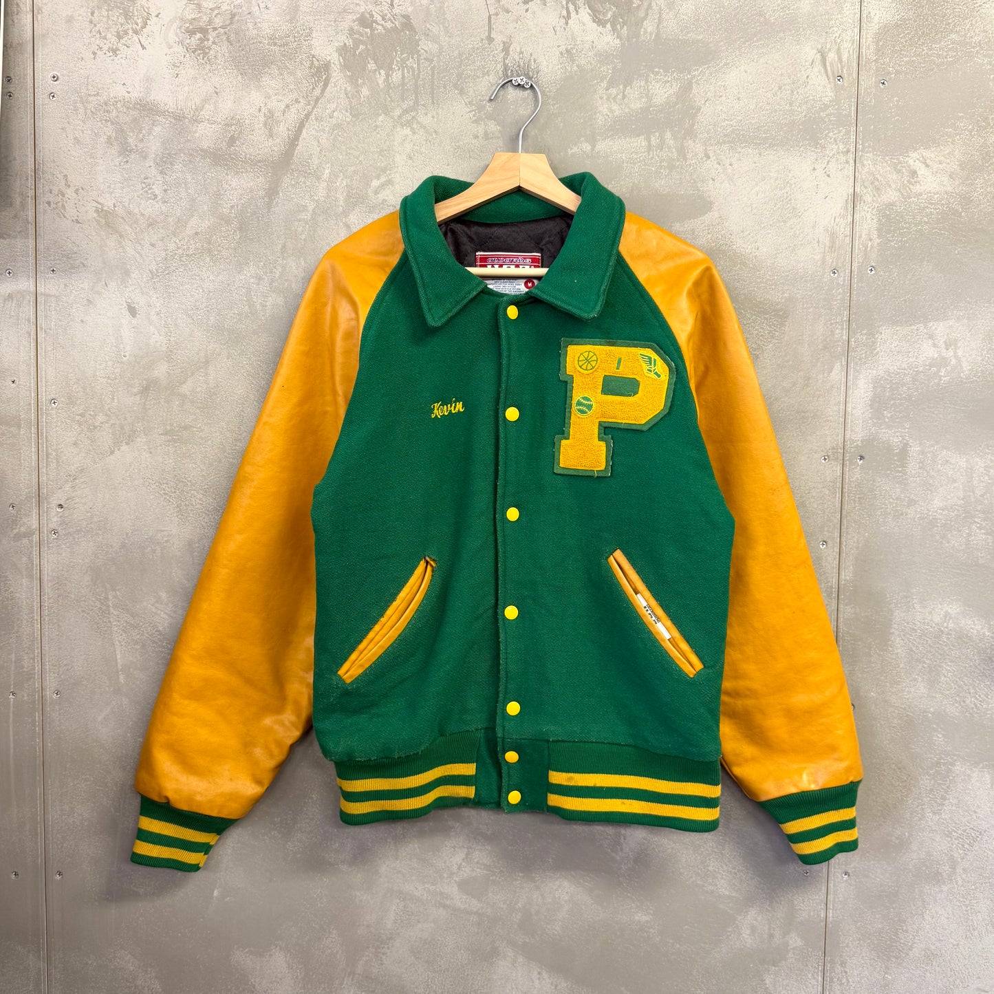 90's awaros USA USA製 STADIUM JKT