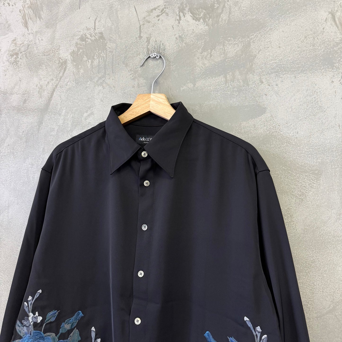 ADO × HARE ローズ刺繍シャツ 完全受注販売品