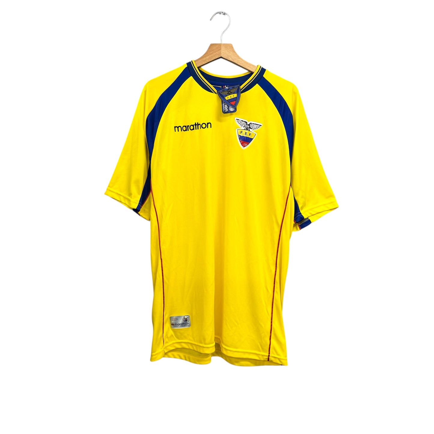 【新品】marathon エクアドル代表 ユニフォーム ゲームシャツ 2002年
