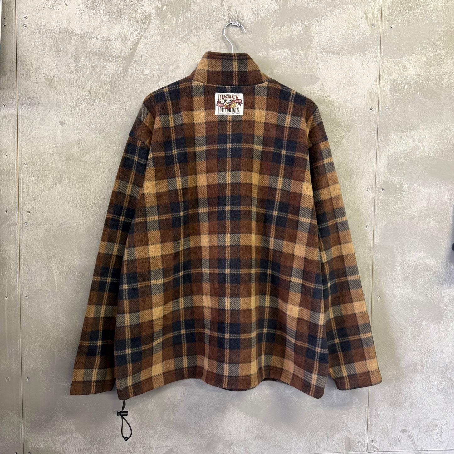 【新品】90's Disney store ハーフジップ フリース