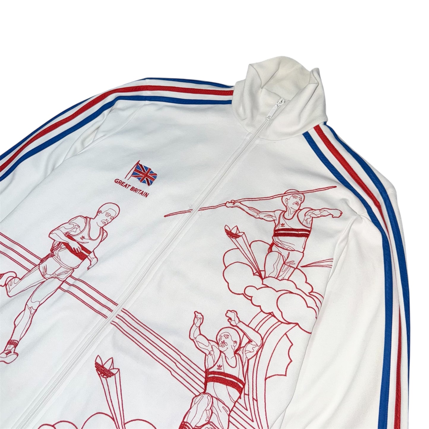 00's adidas GREAT BRITAIN TRACK  JKT