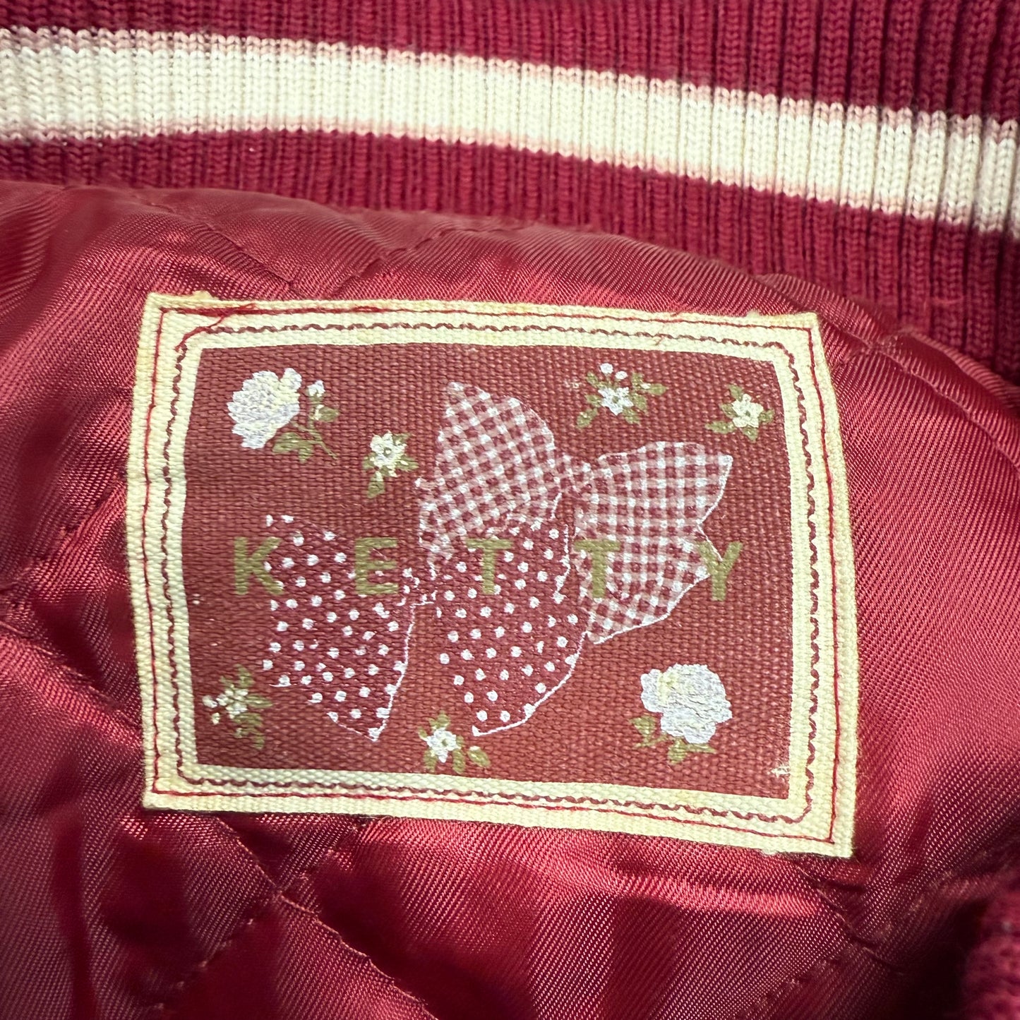 KETTY ウールレザー スタジャン スタジアムジャケット 牛革 ケティ